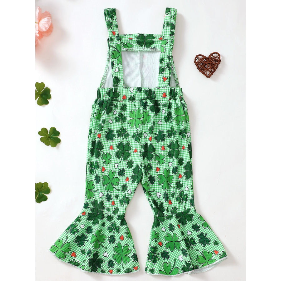 Children’s Printed Flare Overalls Apparel and Accessories