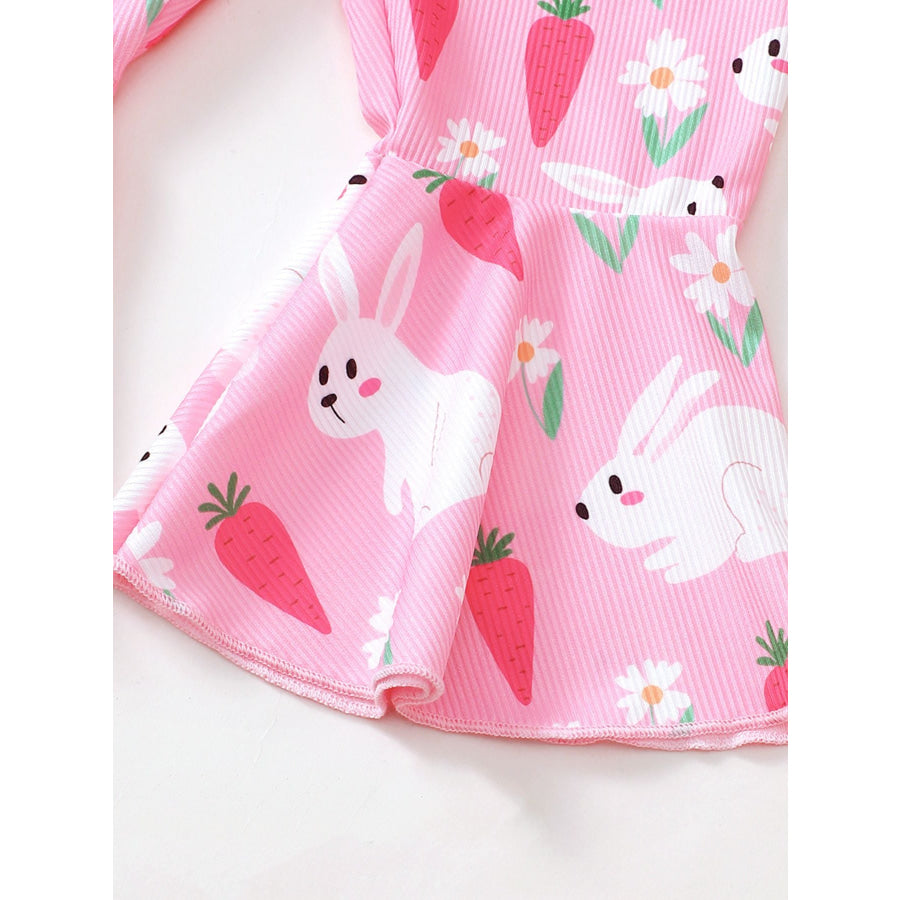 Children’s Printed Flare Overalls Apparel and Accessories