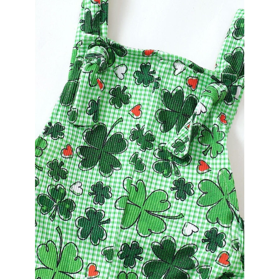Children’s Printed Flare Overalls Apparel and Accessories