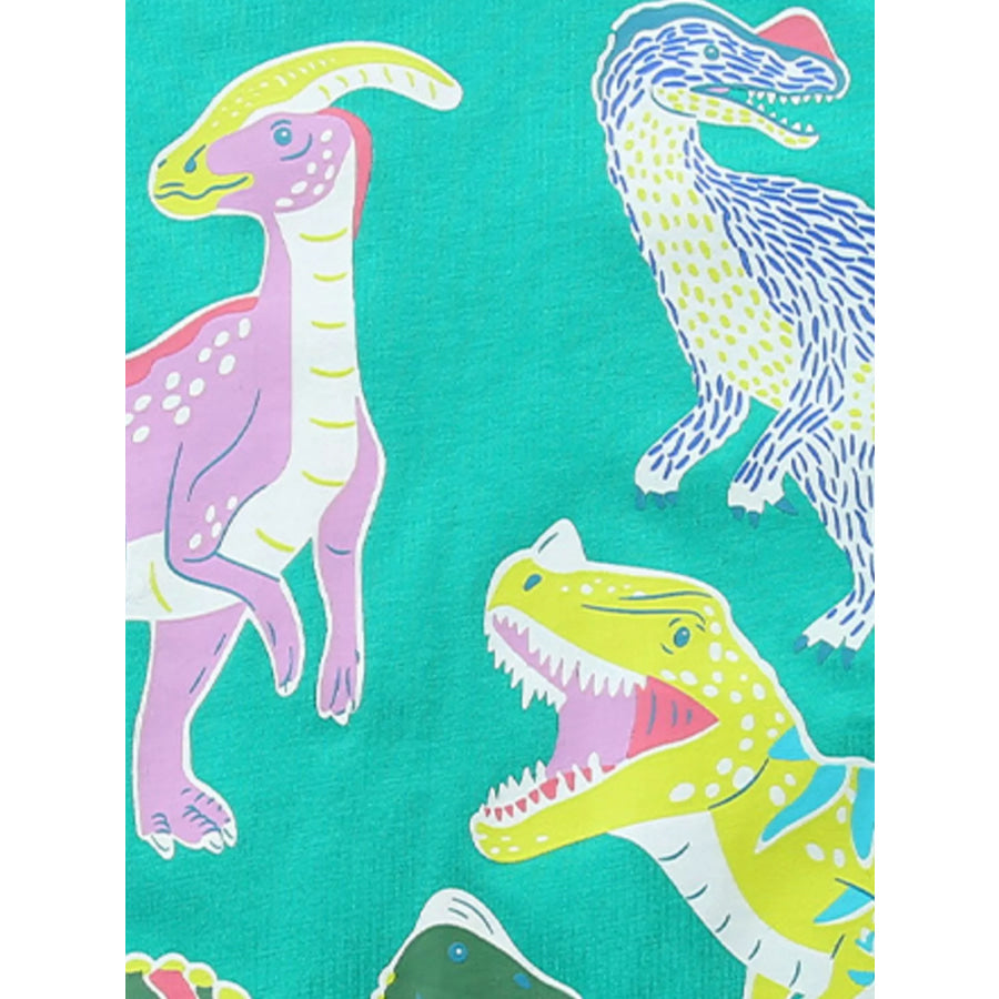 Children’s Printed Short Sleeve T-Shirt 3-Piece Set Apparel and Accessories