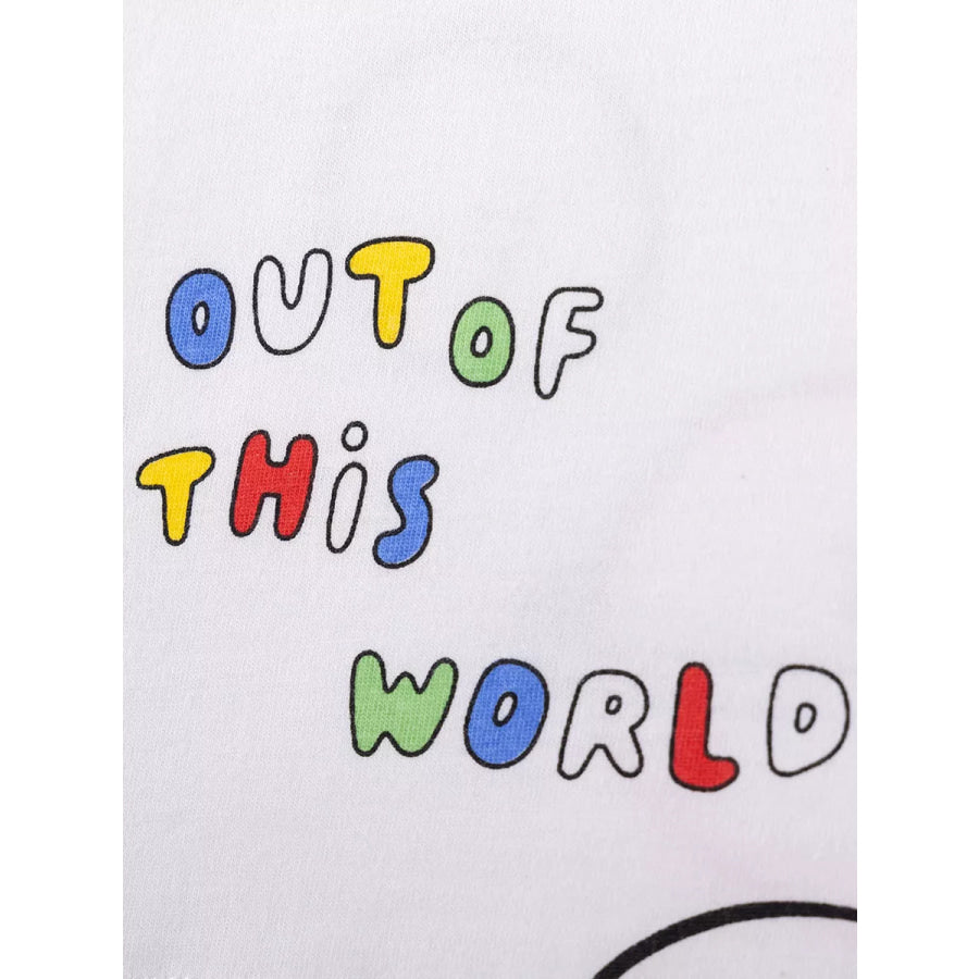 Children’s Printed Short Sleeve Tee and Shorts Set Apparel and Accessories
