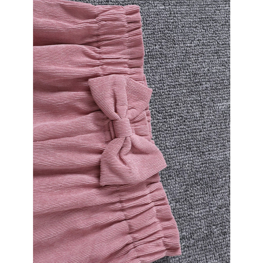 Children’s Puff Sleeve Top and Pants Set Apparel and Accessories