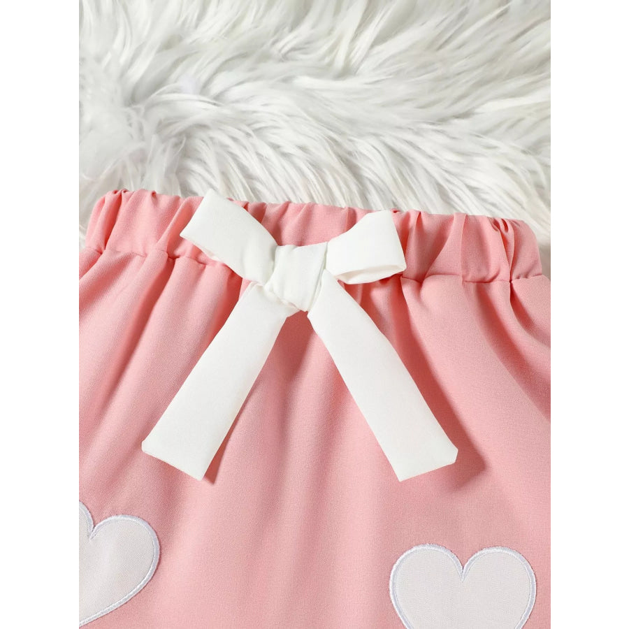 Children’s Puff Sleeve Top & Skirt Set Apparel and Accessories