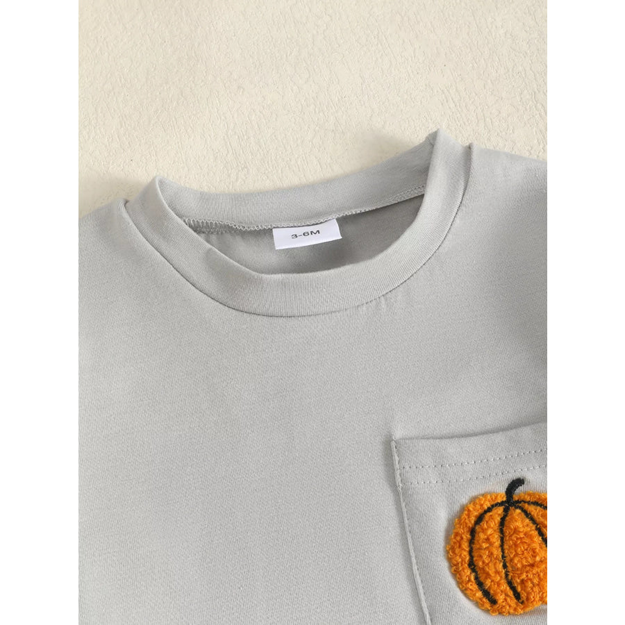Children’s Pumpkin Patch Long Sleeve Top and Pants Set Apparel and Accessories