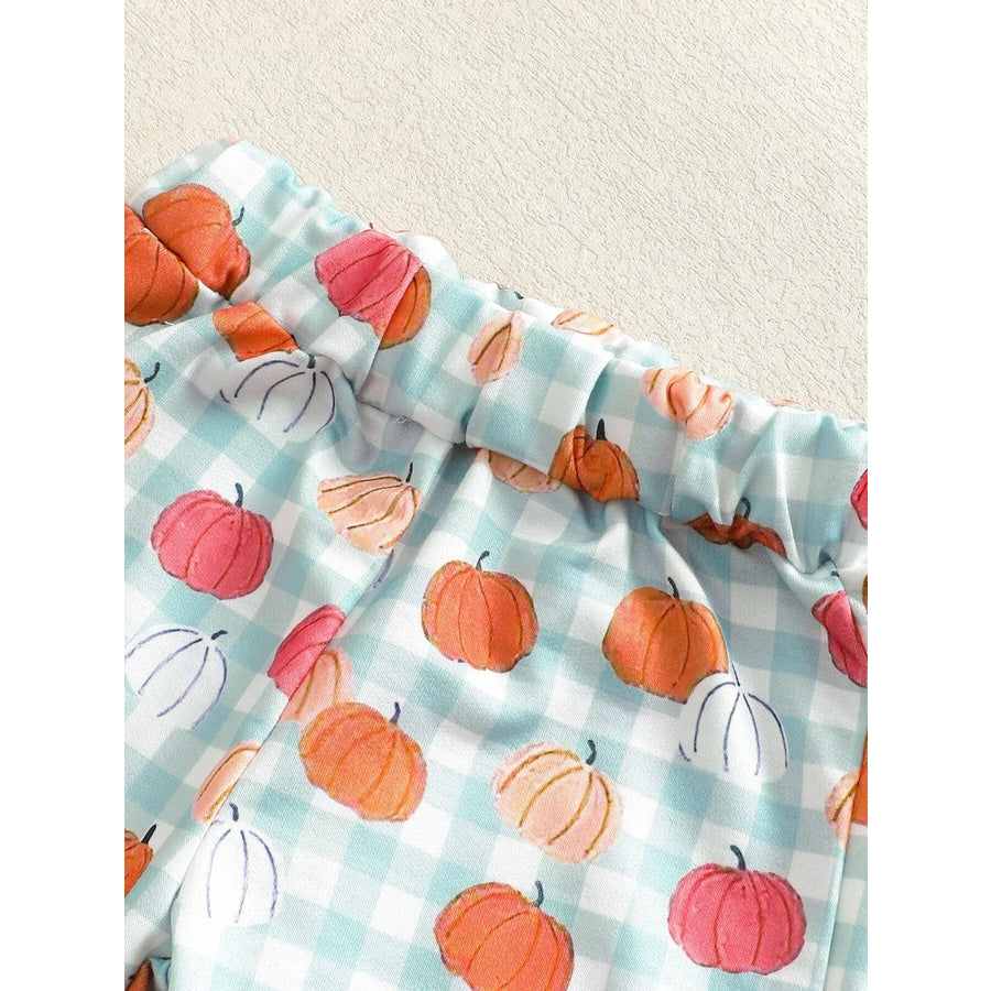Children’s Pumpkin Patch Long Sleeve Top and Pants Set Apparel and Accessories