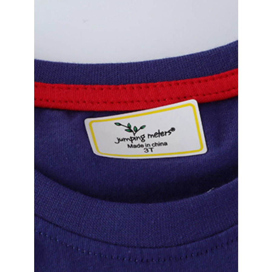 Children’s Puppy Patch Round Neck T-Shirt Apparel and Accessories