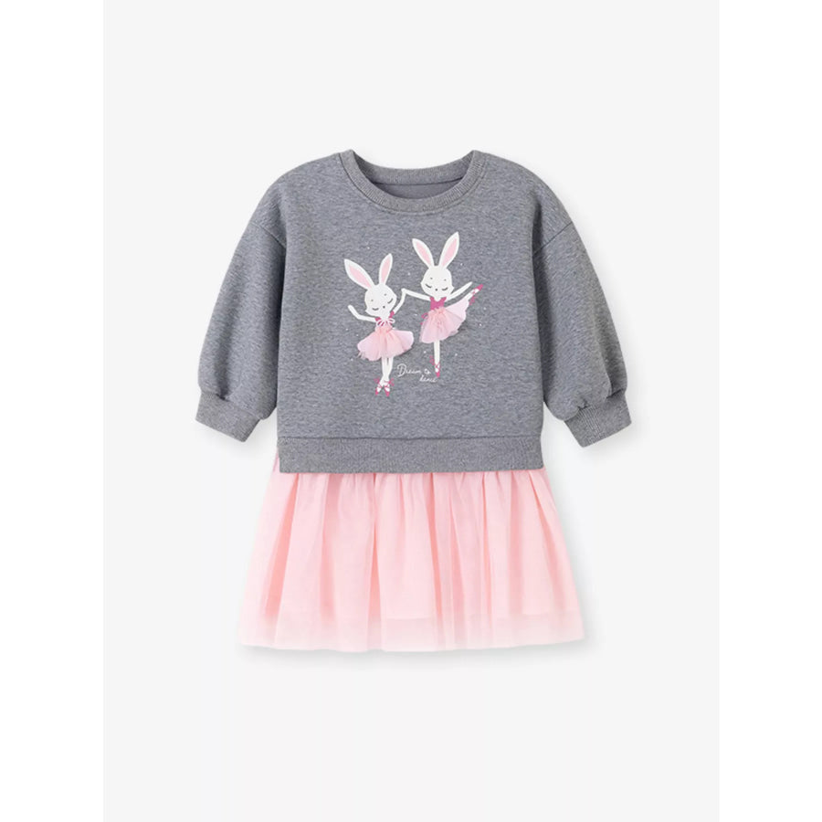 Children’s Rabbit Sweatshirt Tulle Tutu Dress Apparel and Accessories