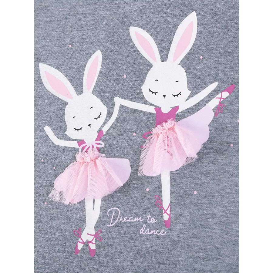 Children’s Rabbit Sweatshirt Tulle Tutu Dress Apparel and Accessories