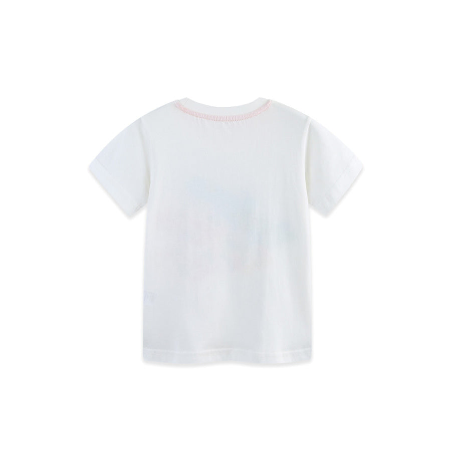Children’s Racing Car Graphic Round Neck T-Shirt Apparel and Accessories
