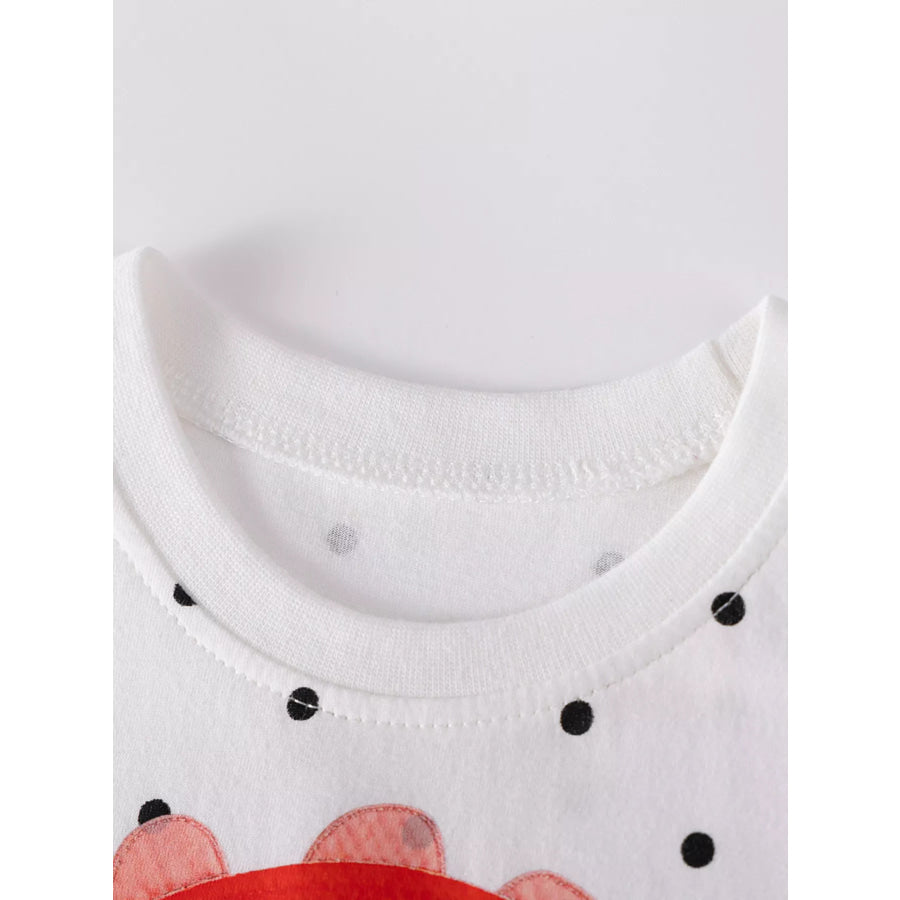 Children’s Rainbow Flower Polka Dot Tulle Dress Apparel and Accessories