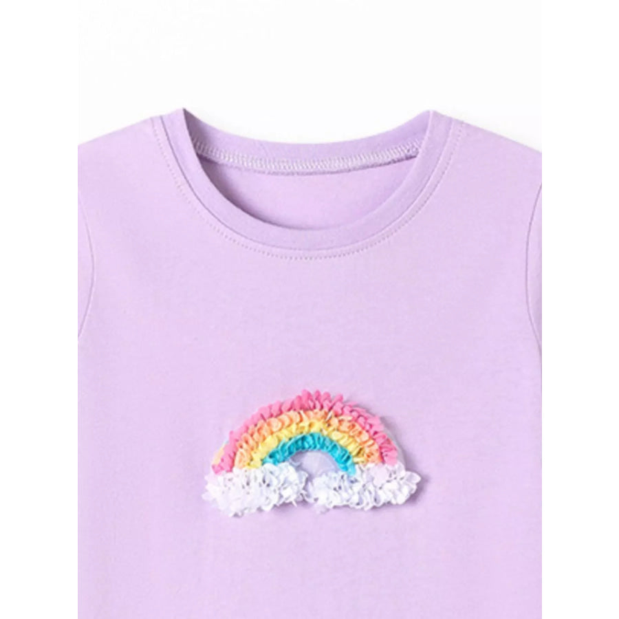 Children’s Rainbow Short Sleeve T-Shirt Apparel and Accessories