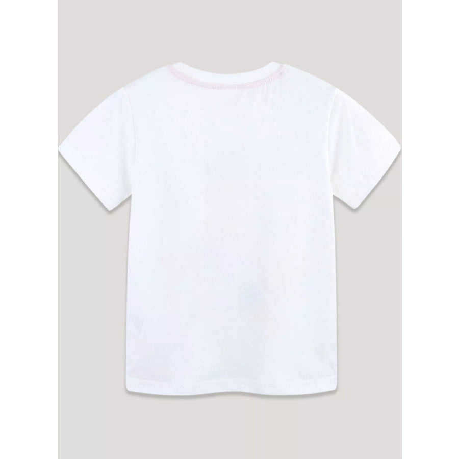 Children’s Rhythmic Gymnastics Print T-Shirt Apparel and Accessories