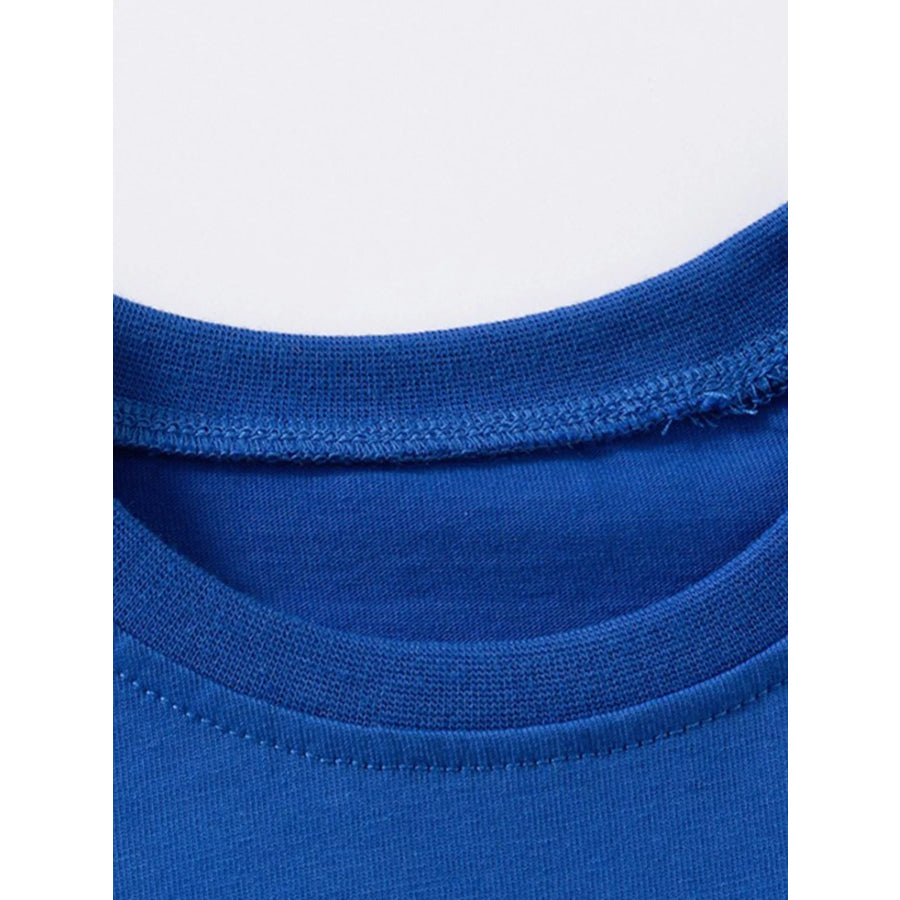 Children’s Rocket Round Neck Short Sleeve T-Shirt Apparel and Accessories