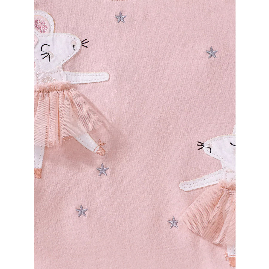 Children’s Round Neck Short Sleeve Sweatshirt Dress Apparel and Accessories