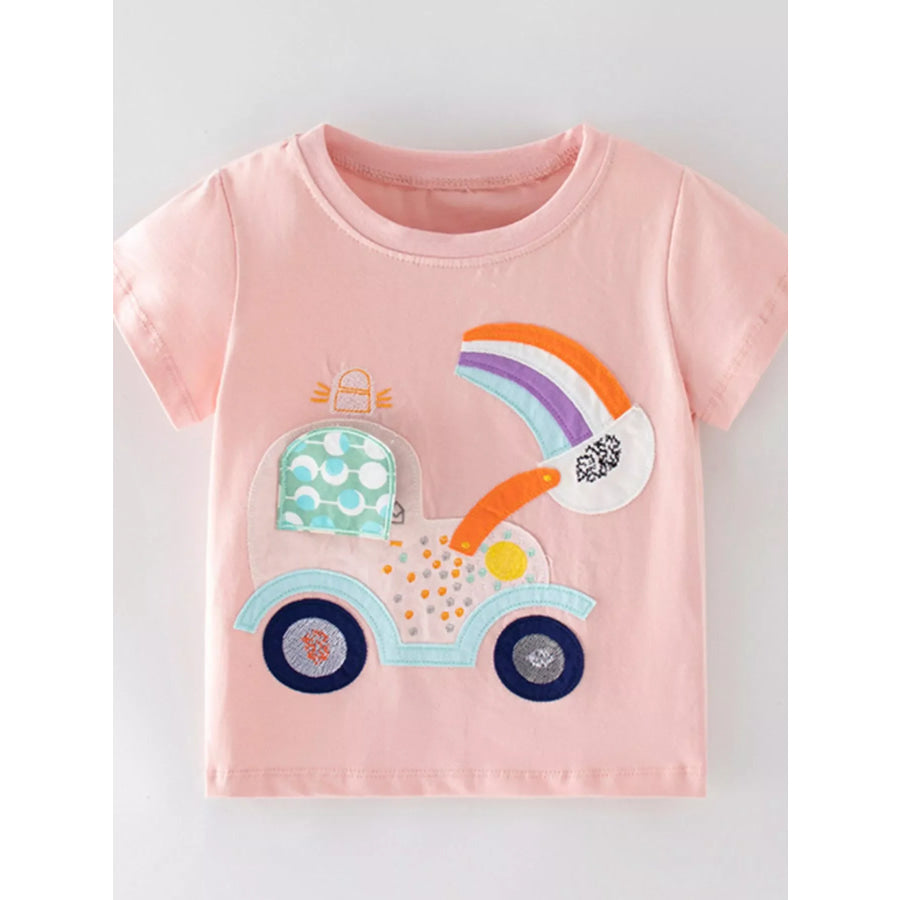 Children’s Round Neck Short Sleeve Tee Apparel and Accessories