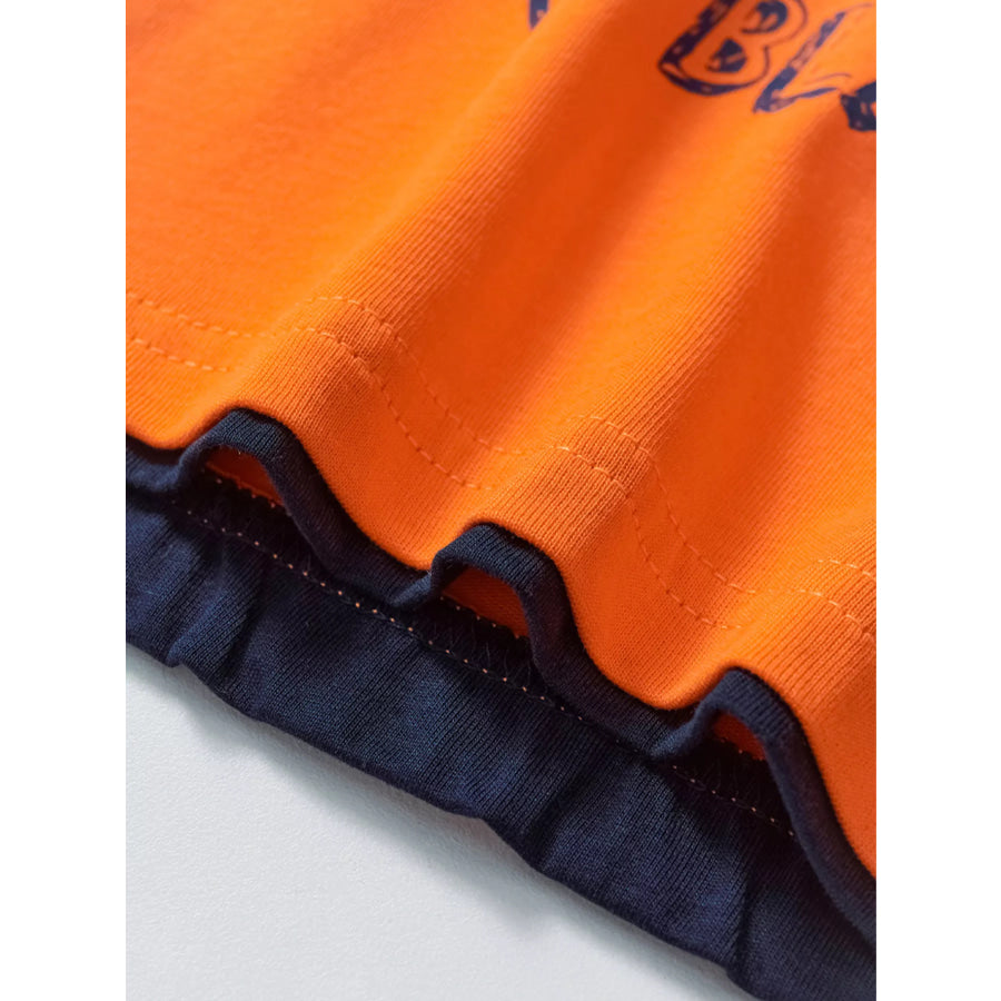 Children’s Round Neck Top and Shorts Set Apparel and Accessories