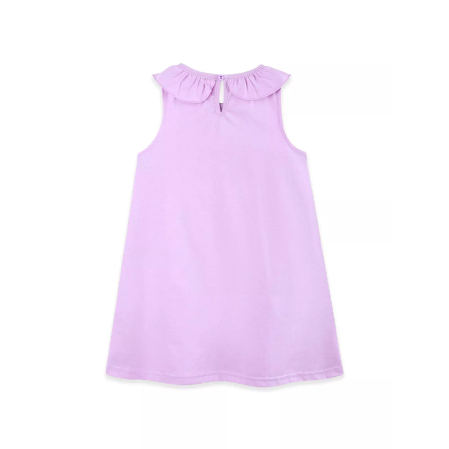Children’s Ruffle Collar Floral A-Line Dress Apparel and Accessories
