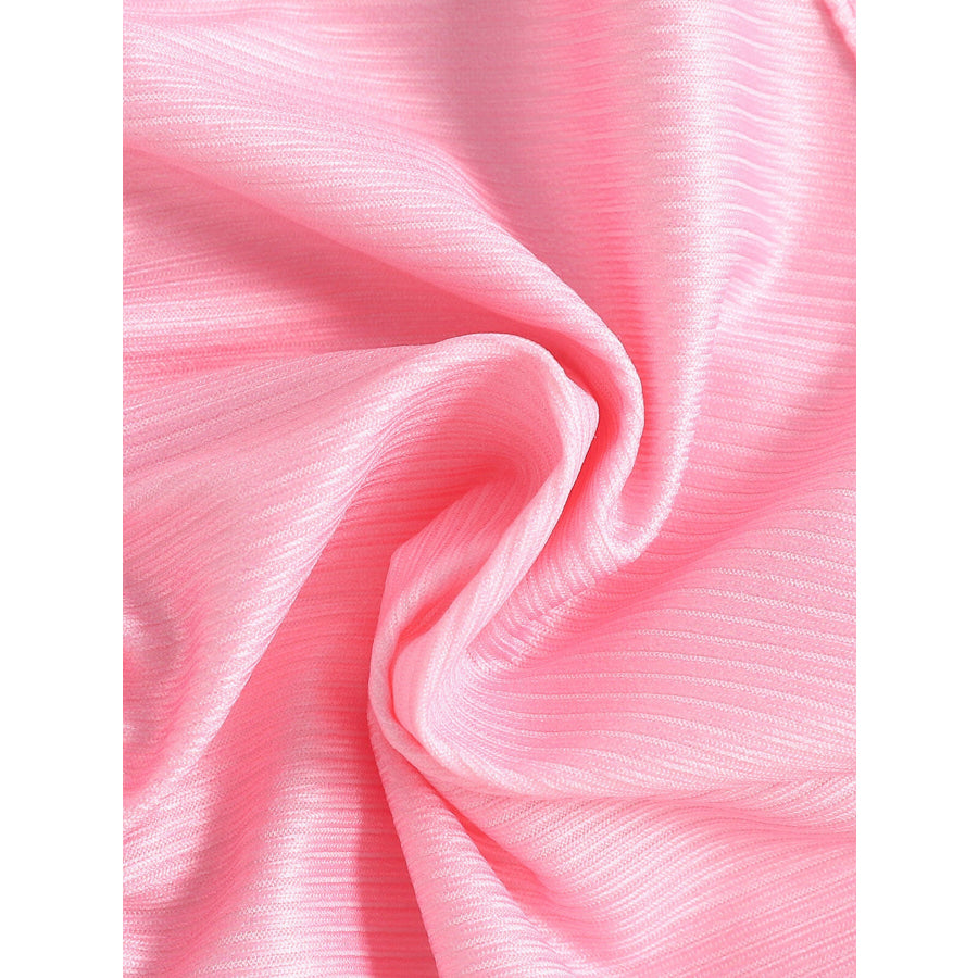 Children’s Ruffle Hem Tank Top with Flare Pants and Headband Set Apparel and Accessories