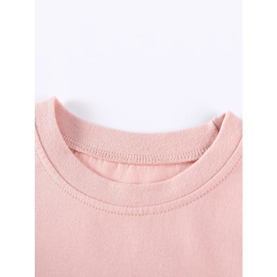 Children’s Ruffle Trim Long Sleeve Dress Apparel and Accessories