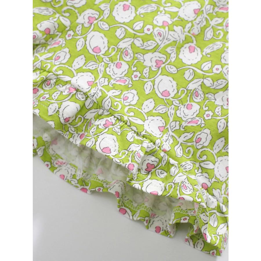 Children’s Ruffle Trim Tank and Shots Set Apparel and Accessories