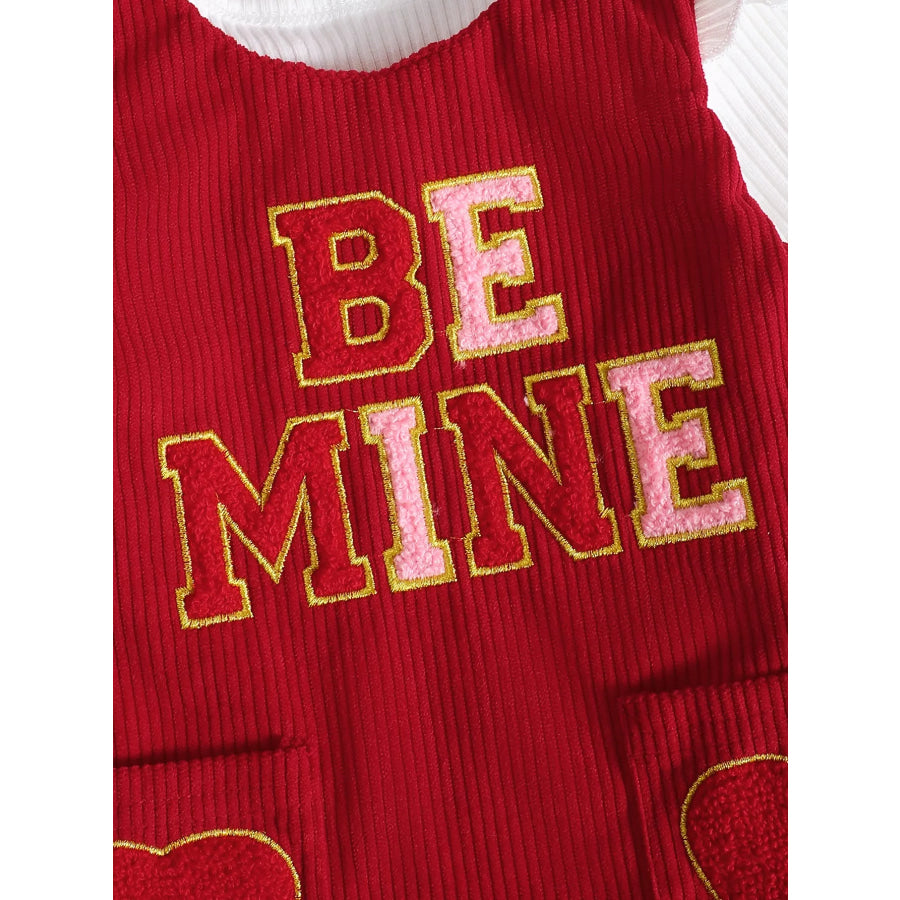 Children’s Ruffled Bodysuit and Dress Set with Headband Apparel and Accessories