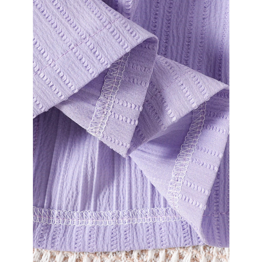 Children’s Ruffled Bow Long Sleeve Dress Apparel and Accessories