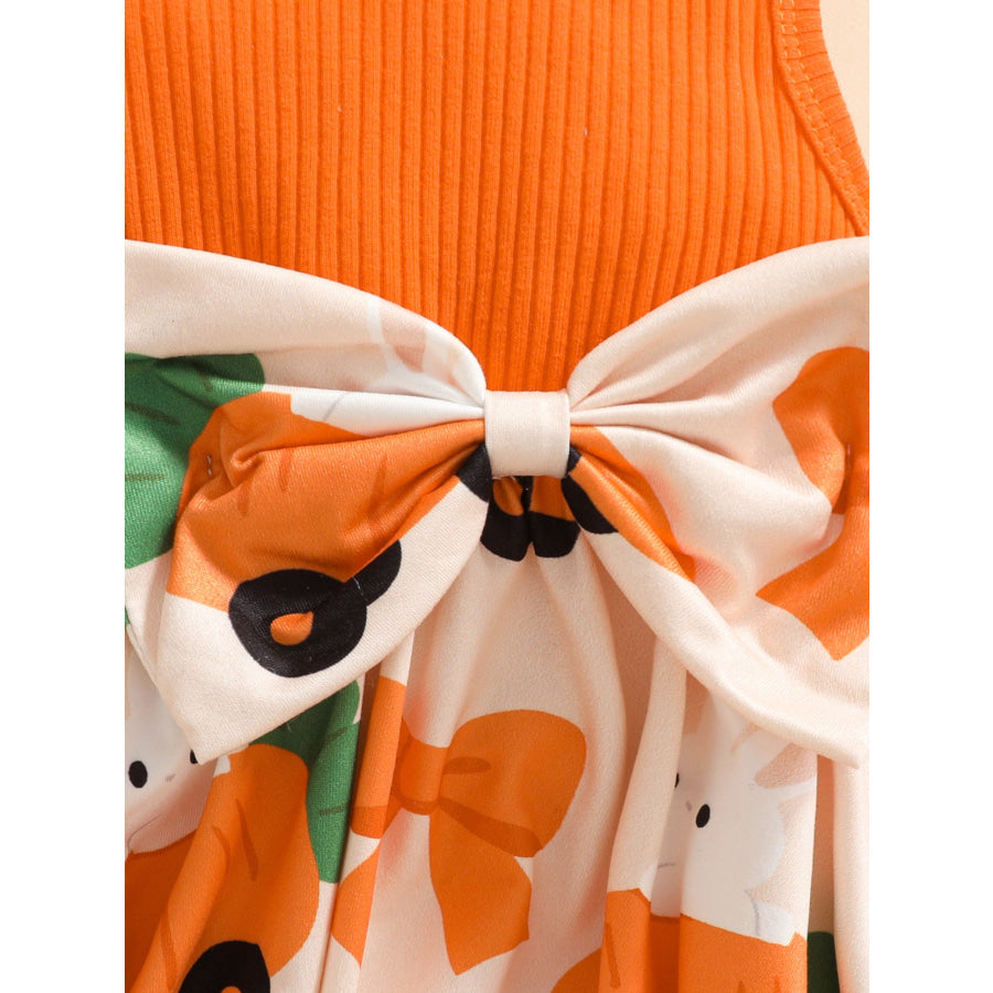 Children’s Ruffled Cardigan and Bow Dress Set with Headband Apparel and Accessories