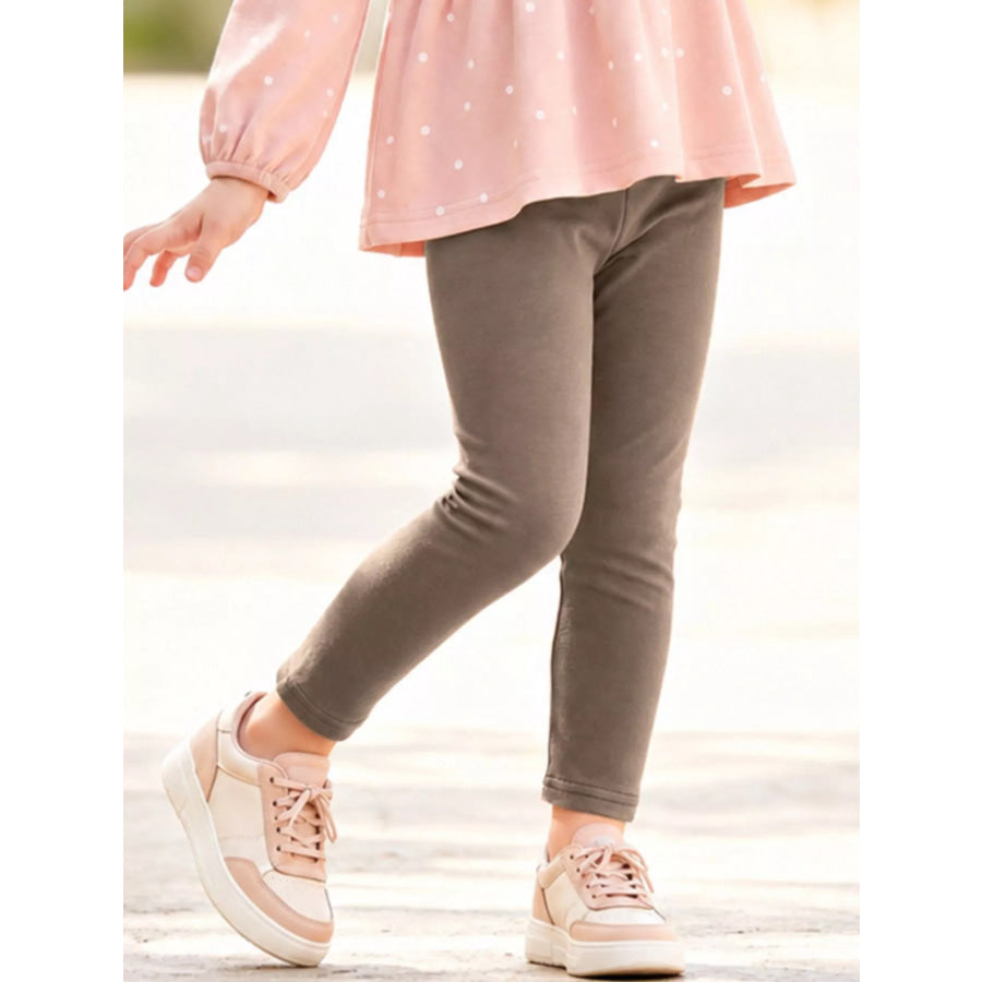 Children’s Ruffled Peplum Top and Leggings Set Apparel and Accessories