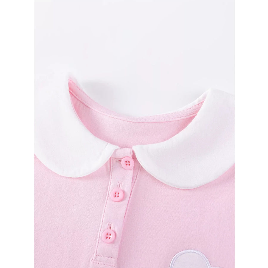 Children’s Ruffled Top & Capri Pants Set Apparel and Accessories