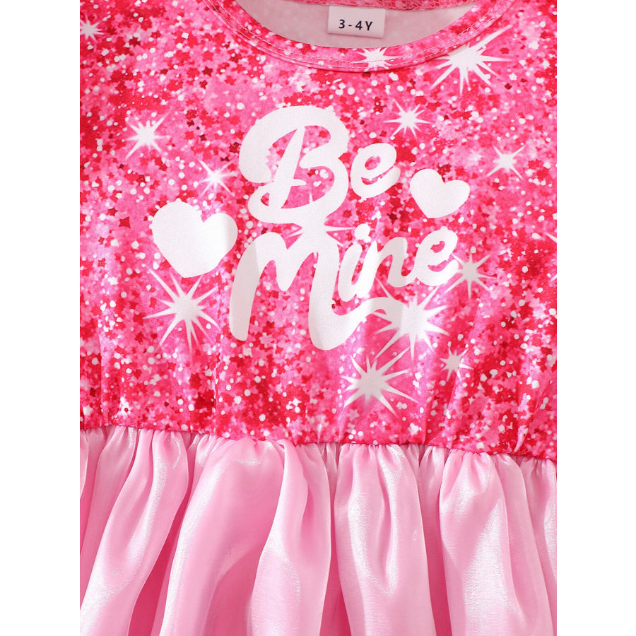 Children’s Sequin Puff Sleeve Dress Apparel and Accessories