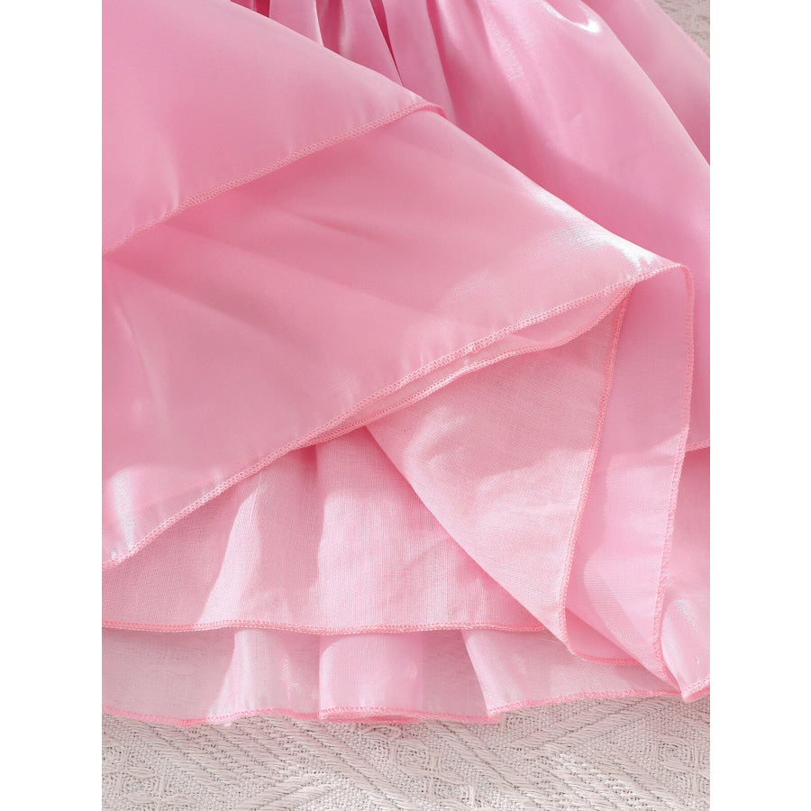 Children’s Sequin Puff Sleeve Dress Apparel and Accessories