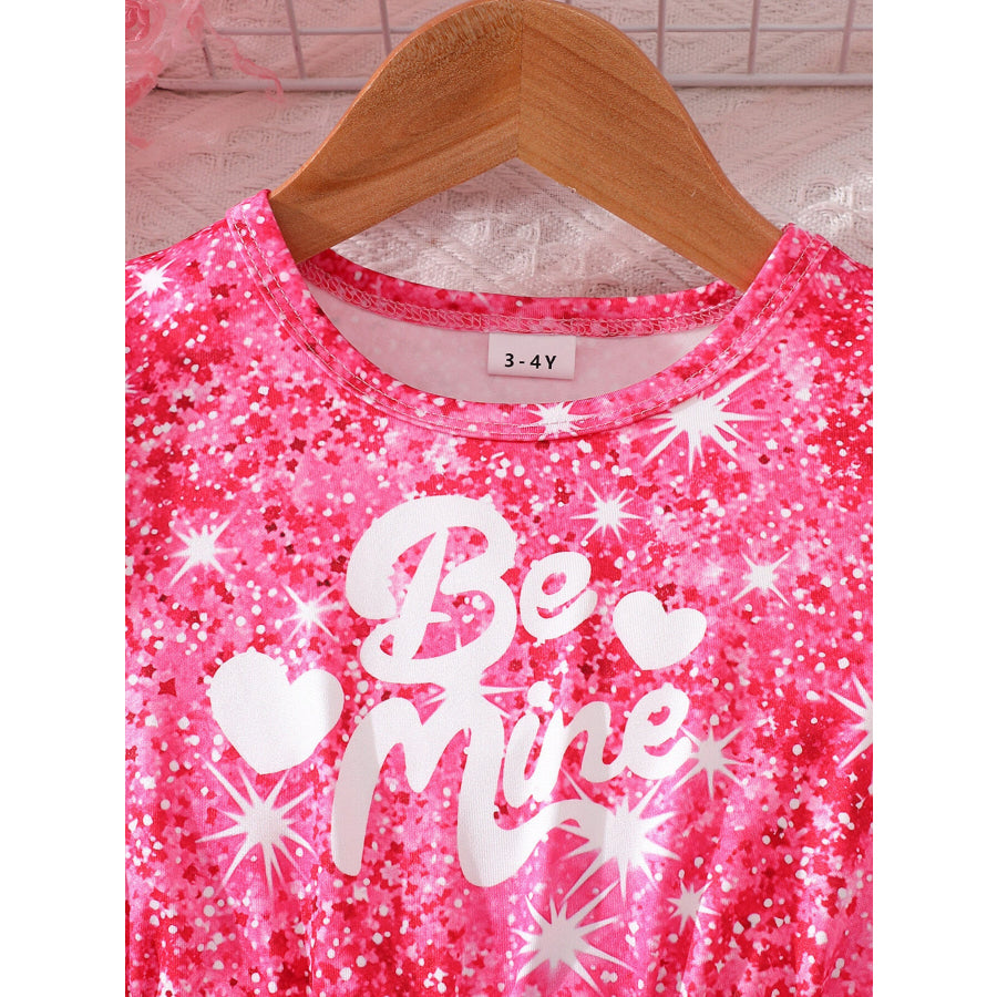 Children’s Sequin Puff Sleeve Dress Apparel and Accessories