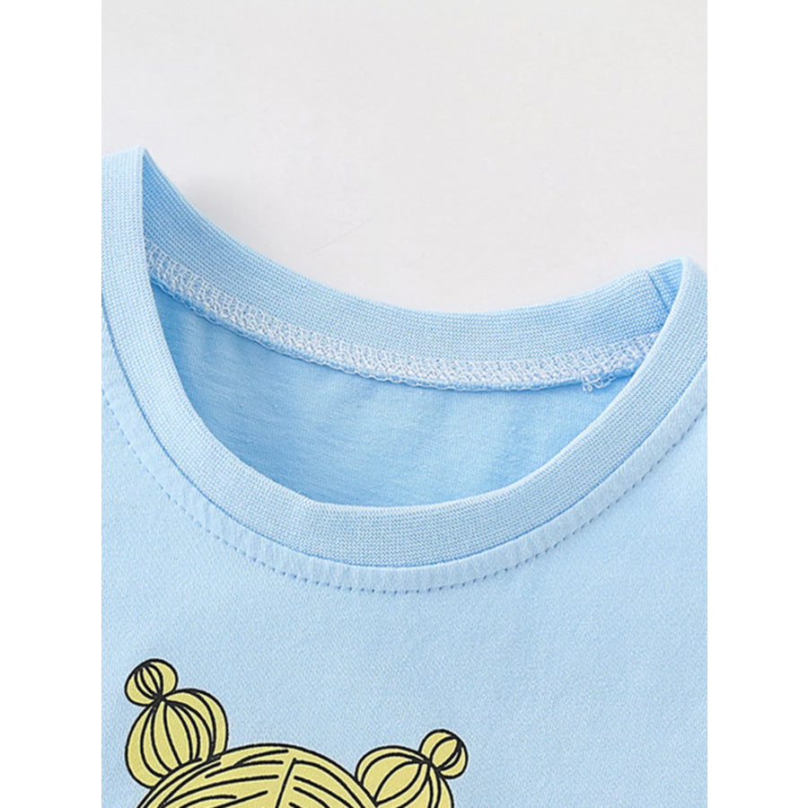 Children’s Sequin Round Neck Tee Apparel and Accessories