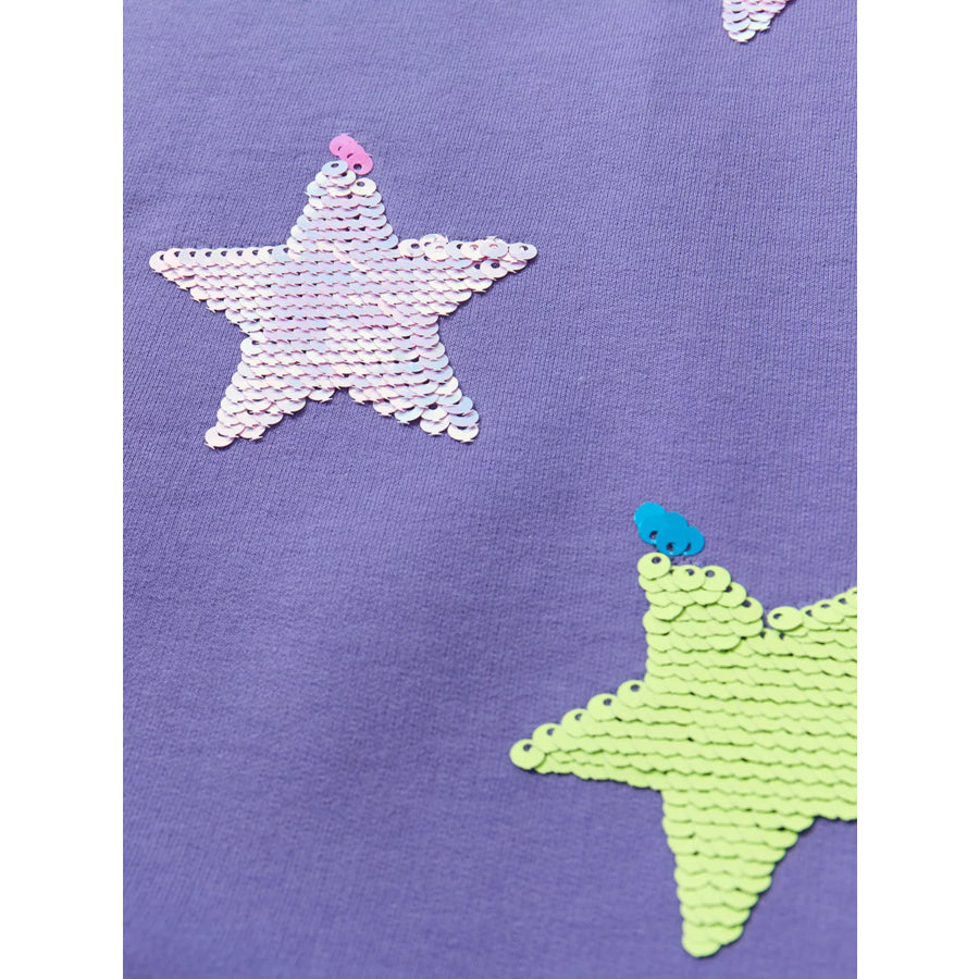 Children’s Sequin Star Embellished Tulle Dress Apparel and Accessories