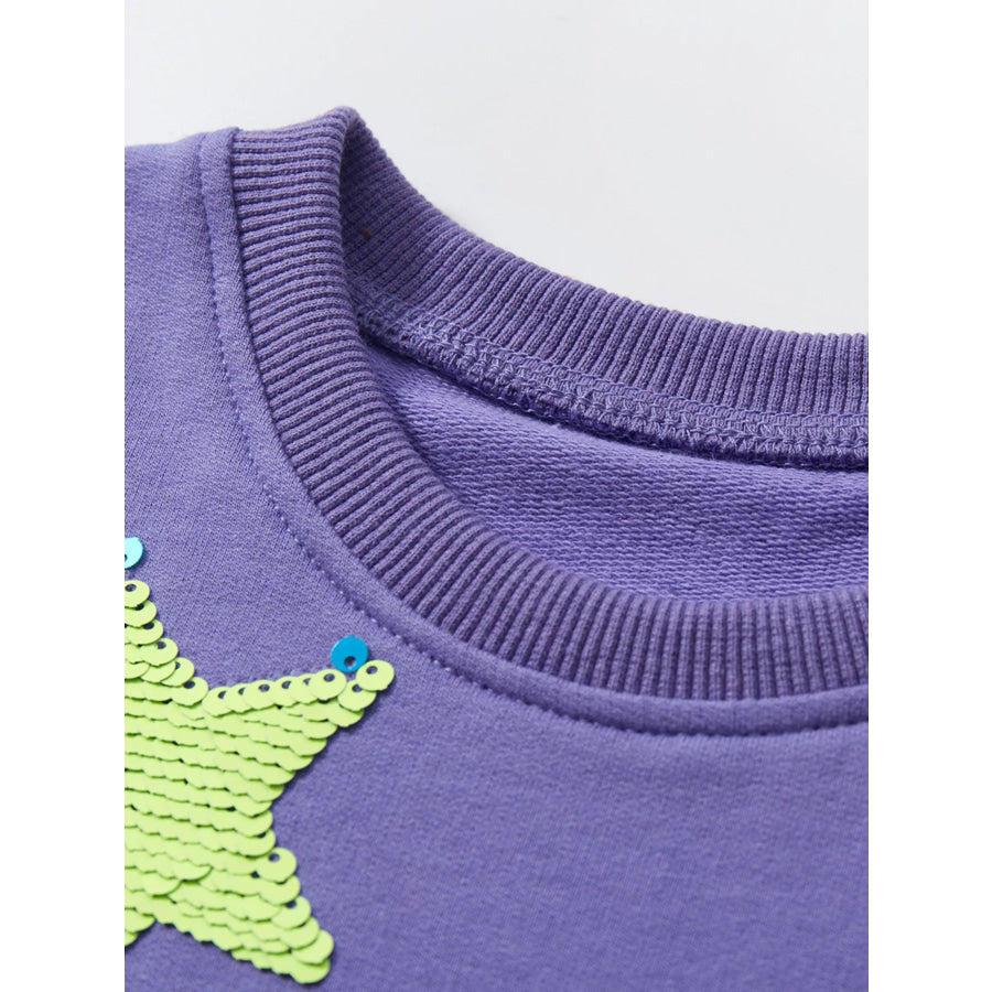 Children’s Sequin Star Embellished Tulle Dress Apparel and Accessories