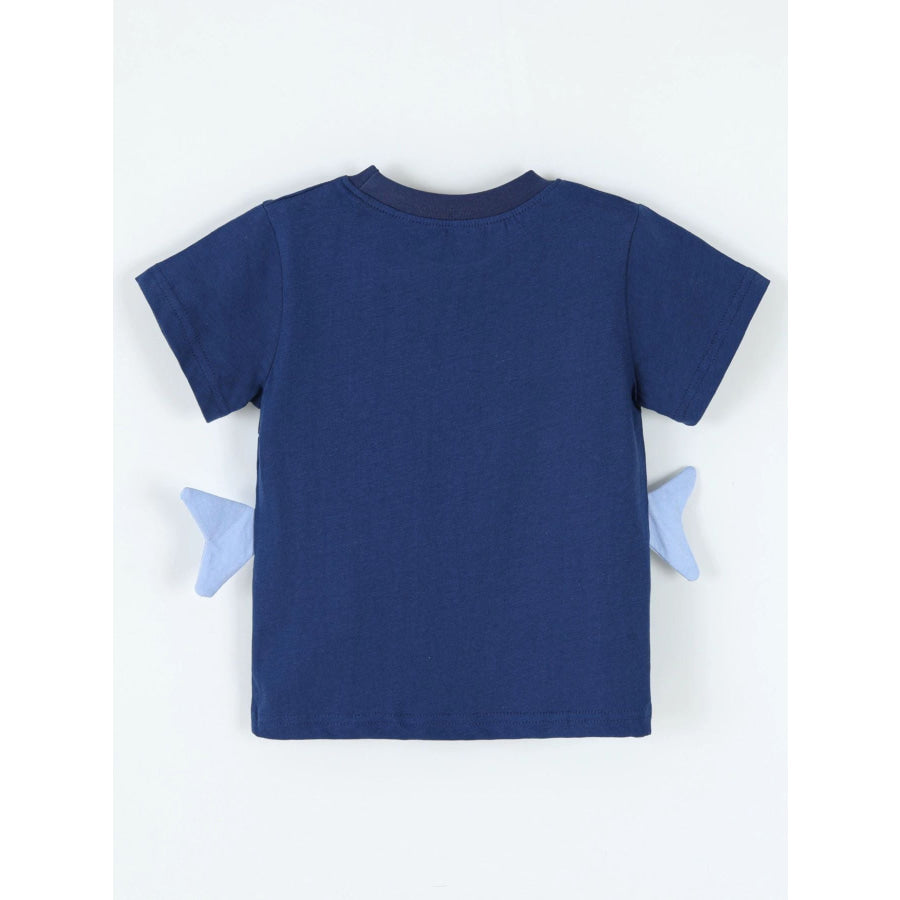 Children’s Shark Short Sleeve T-Shirt Apparel and Accessories