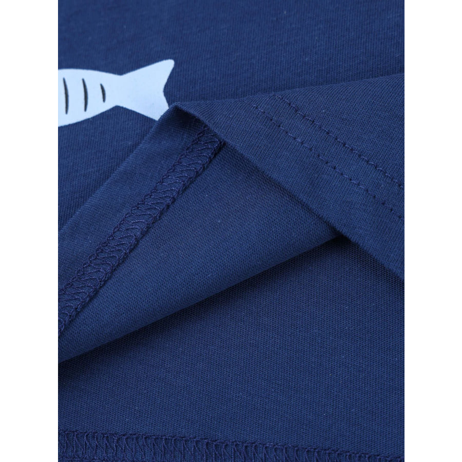 Children’s Shark Short Sleeve T-Shirt Apparel and Accessories
