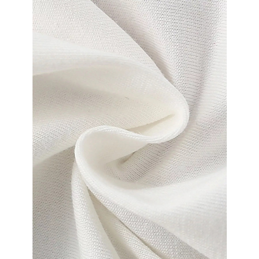 Children’s Short Sleeve Ruffle Hem T-Shirt Apparel and Accessories