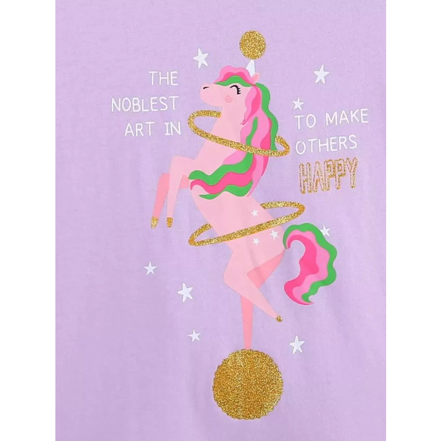 Children’s Sleepover Squad Graphic T-Shirt Apparel and Accessories