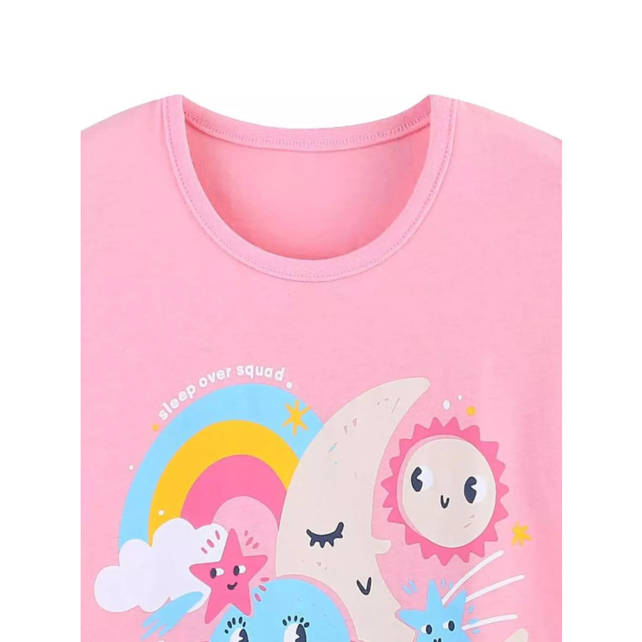 Children’s Sleepover Squad Graphic T-Shirt Apparel and Accessories