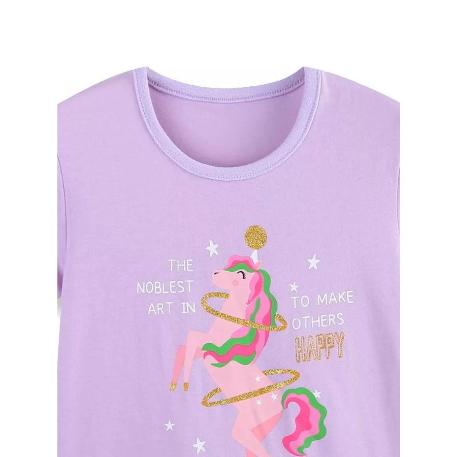 Children’s Sleepover Squad Graphic T-Shirt Apparel and Accessories