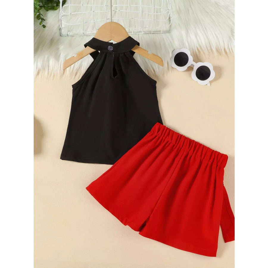 Children’s Sleeveless Top & Skort Set Apparel and Accessories