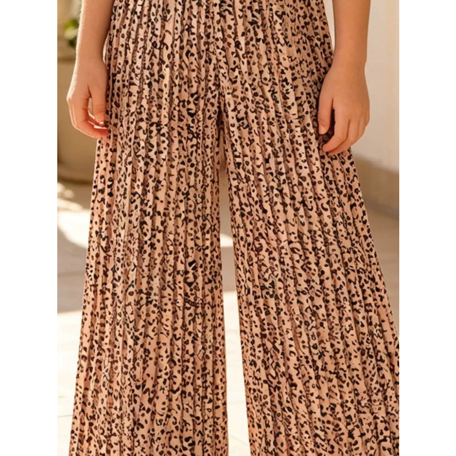 Children’s Sleeveless Top & Wide Leg Pants Set Apparel and Accessories