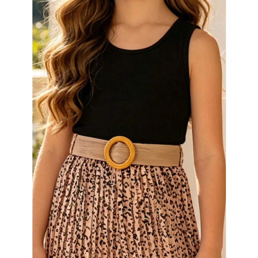Children’s Sleeveless Top & Wide Leg Pants Set Apparel and Accessories