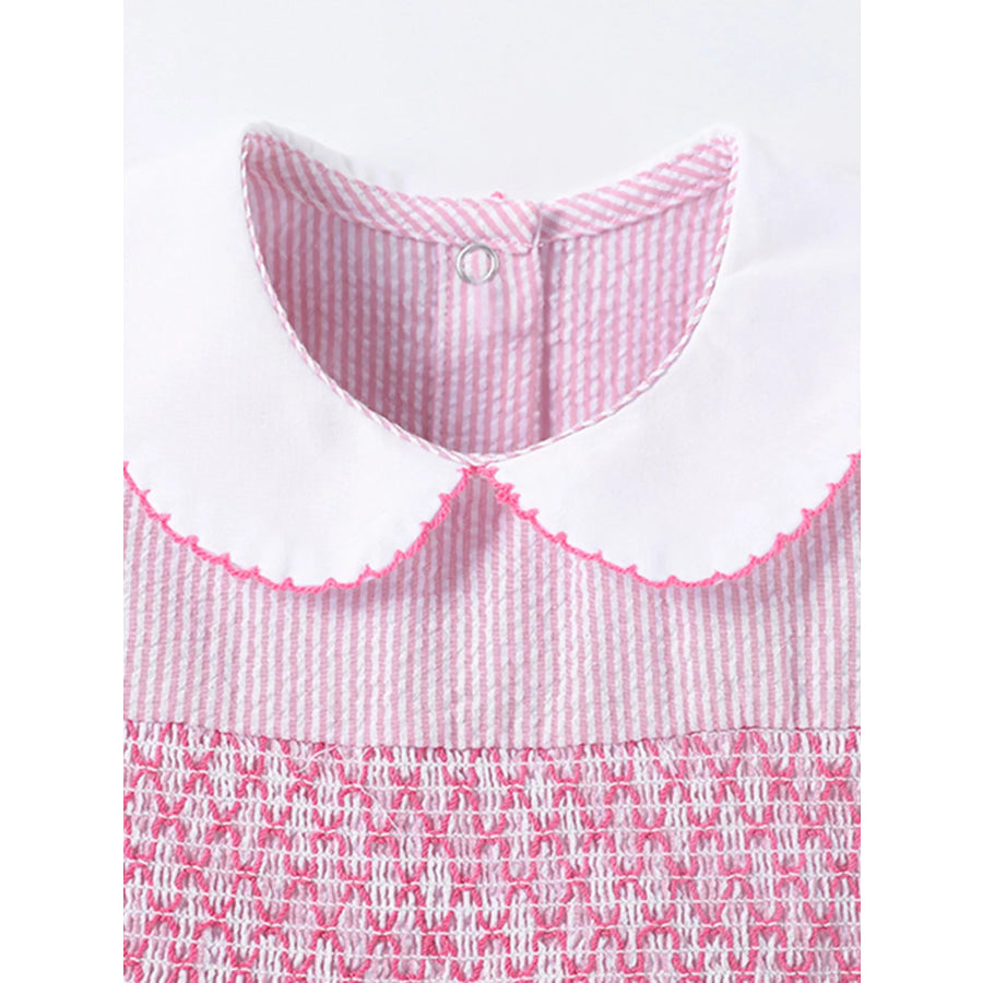 Children’s Smocked Short Sleeve Dress Apparel and Accessories