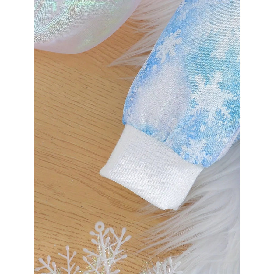 Children’s Snowflake Hoodie and Leggings Set Apparel and Accessories