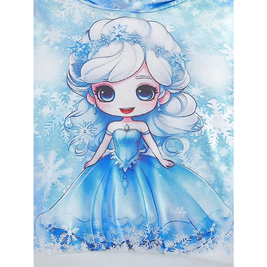 Children’s Snowflake Hoodie and Leggings Set Apparel and Accessories