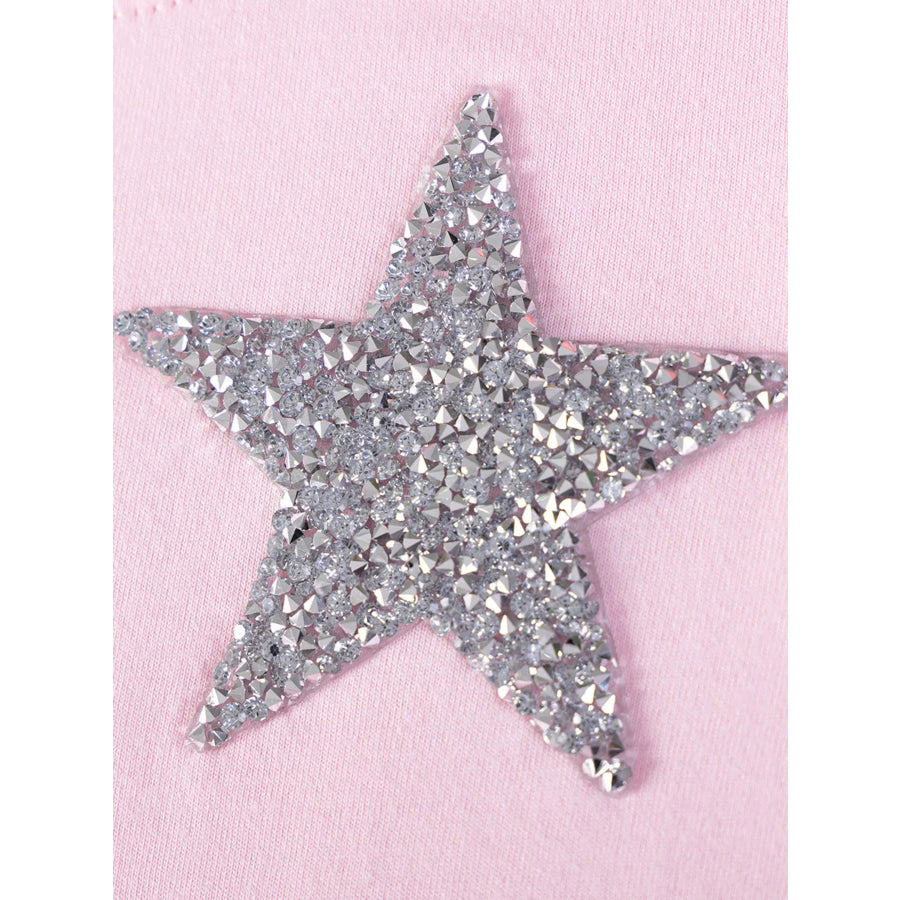 Children’s Star Short Sleeve Tulle Dress Apparel and Accessories