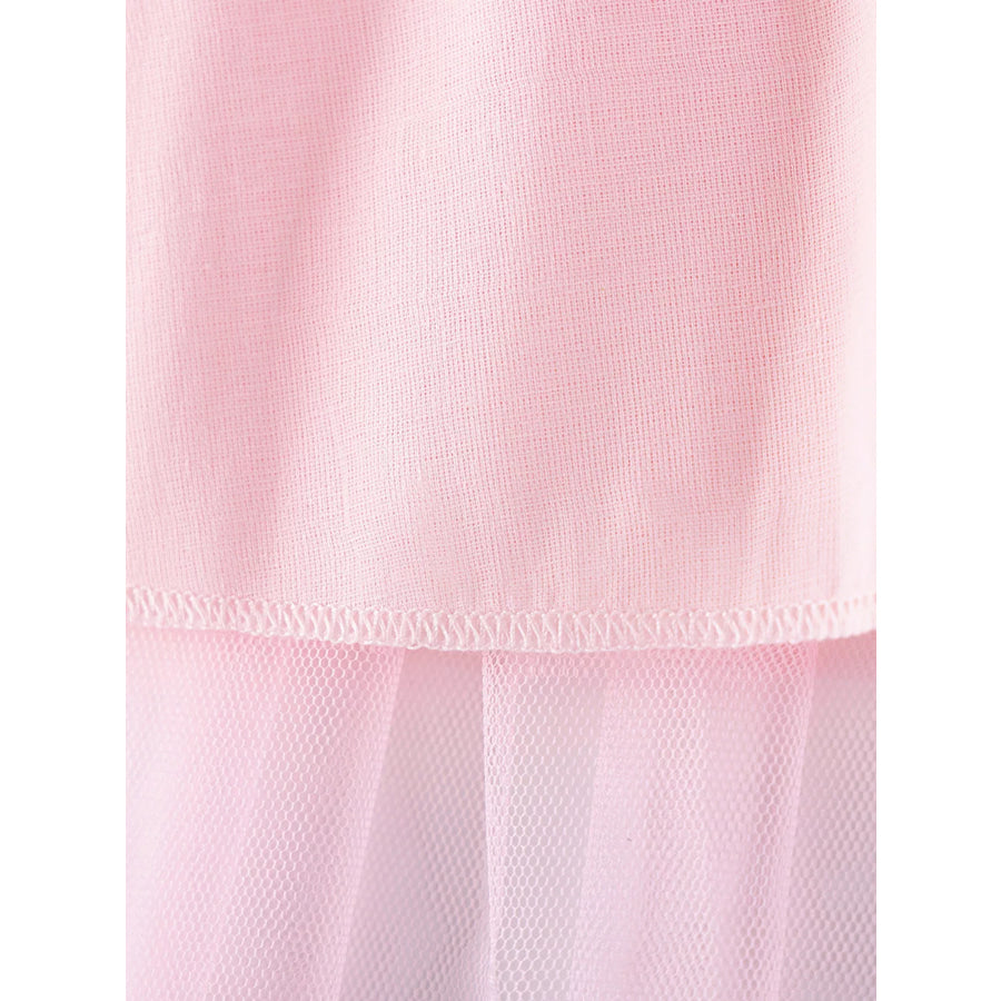 Children’s Strawberry Embellished Layered Tulle Dress Apparel and Accessories