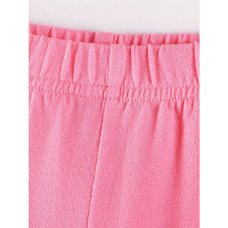 Children’s Strawberry Peplum Top and Leggings Set Apparel and Accessories